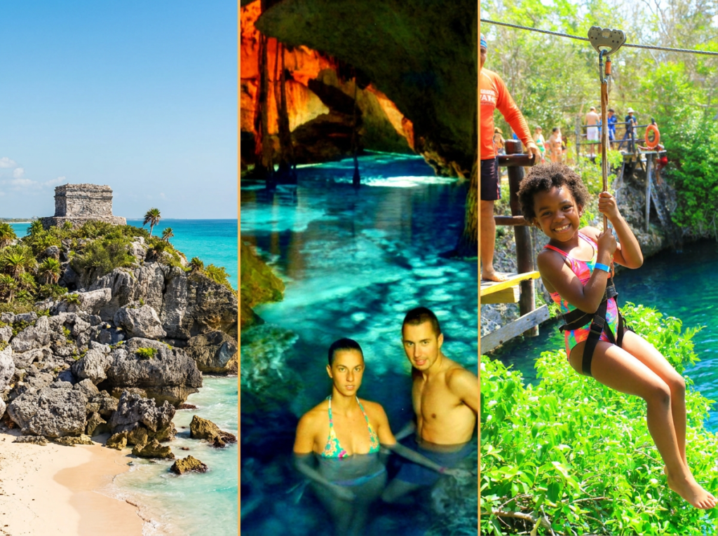 Tulum Private Tour Cenotes Cavern and Open