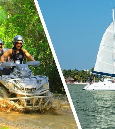 Tour Combo ATV and Catamaran, Thrill and Chill