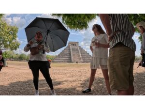 Experiencing the Living Maya World: Chichen Itza, Cenote & Valladolid Cultural Journey 8 hichen itza temple kukulkan guided.tour