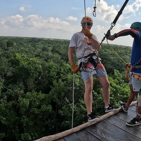 Rappelling Tulum Jungle